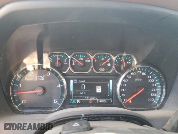 2019 Chevrolet Silverado 3500HD High Country with VIN 1GC4KYEY1KF159943, listed as a Copart auction lot 63991964 with 151,930 mi miles and Salvage Title. Bid and sale history available at carsss.com. Image 9.