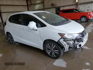 2017 Honda Fit EX-L with VIN JHMGK5H82HS000970, listed as a Copart auction lot 56025545 with Not provided miles and Clean title. Bid and sale history available at DreamBid. Image 4.