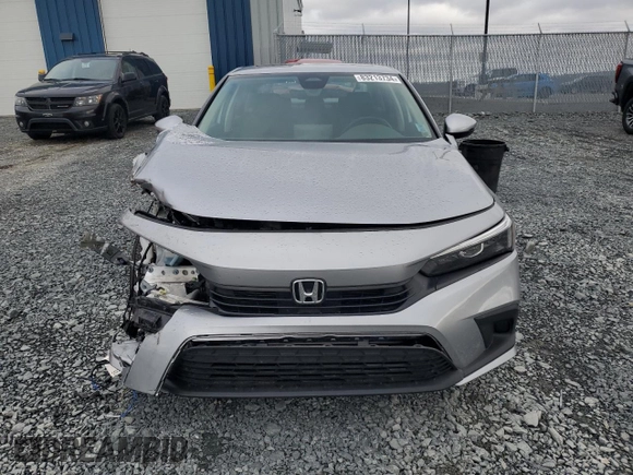 2024 Honda Civic Sedan EX with VIN 2HGFE2F34RH114120, listed as a Copart auction lot 83213734 with 10,748 mi miles and Salvage Title. Bid and sale history available at carsss.com. Image 5.