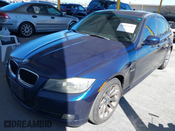 2011 BMW 3 Series 328i with VIN WBAPH7G52BNN07969, listed as a IAAI auction lot 41815185 with 159,860 mi miles. Bid and sale history available at carsss.com. Image 17.