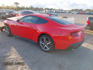 2024 Ford Mustang EcoBoost with VIN 1FA6P8TH3R5134500, listed as a IAAI auction lot 41606977 with 2,369 mi miles and . Bid and sale history available at DreamBid. Image 3.