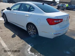 2014 Kia Cadenza Premium z VIN KNALN4D79E5146921, wystawiony jako IAAI lot #42164954 z przebiegiem 170 272 mil mil oraz . Historia ofert i sprzedaży dostępna na DreamBid. Obrazek 3.