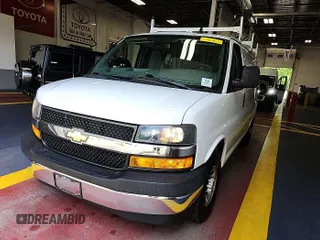 2020 Chevrolet Express Cargo with VIN 1GCWGAFG0L1185522, listed as a IAAI auction lot 42842195 with 128,884 mi miles and . Bid and sale history available at DreamBid. Image 12.