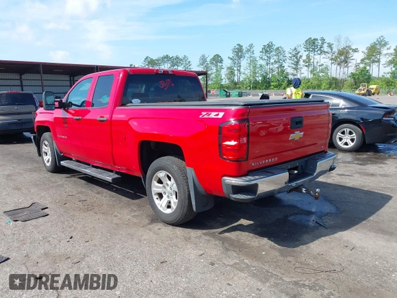 2014 Chevrolet Silverado 1500 LT with VIN 1GCVKREC1EZ201786, listed as a IAAI auction lot 41968965 with 157,566 mi miles. Bid and sale history available at carsss.com. Image 3.