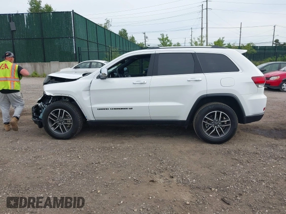 2022 Jeep Grand Cherokee Limited with VIN 1C4RJFBG9NC165925, listed as a IAAI auction lot 42347251 with 48,178 mi miles and . Bid and sale history available at DreamBid. Image 14.