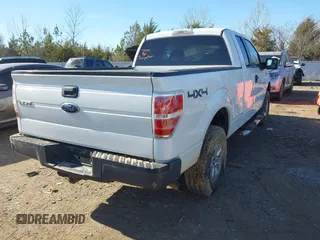2009 Ford F-150 XL with VIN 1FTPX14V89FA55327, listed as a IAAI auction lot 41686042 with Not Provided miles. Bid and sale history available at carsss.com. Image 4.