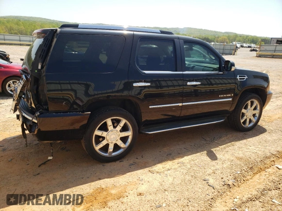 2007 Cadillac Escalade with VIN 1GYFK638X7R264917, listed as a Copart auction lot 53669295 with 165,804 mi miles and Salvage Title. Bid and sale history available at carsss.com. Image 3.