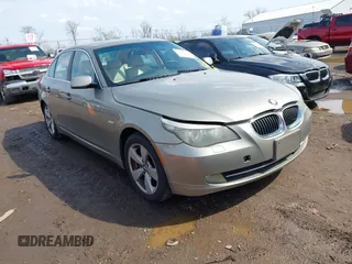 2008 BMW 5 Series 528xi with VIN WBANV13528CZ56477, listed as a IAAI auction lot 41921328 with 180,983 mi miles. Bid and sale history available at carsss.com. Image 1.