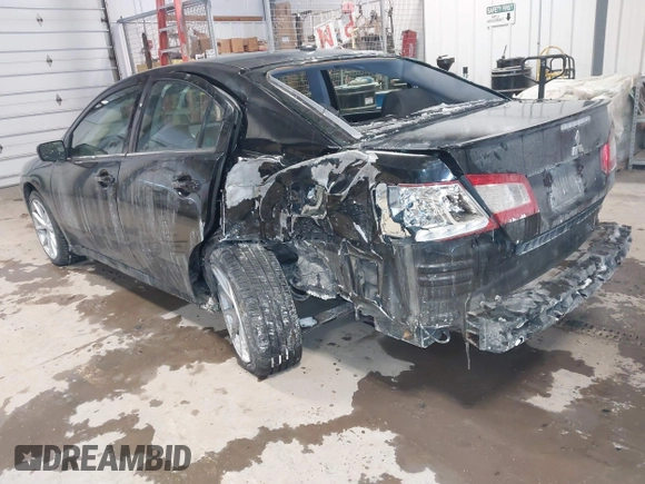 2011 Mitsubishi Galant ES with VIN 4A32B3FF3BE026837, listed as a IAAI auction lot 41618148 with 135,979 mi miles. Bid and sale history available at carsss.com. Image 3.