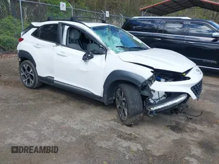 2022 Hyundai Kona Limited z VIN KM8K53A34NU804978, wystawiony jako IAAI lot #42048916 z przebiegiem 34 718 mil mil oraz . Historia ofert i sprzedaży dostępna na DreamBid. Obrazek 1.