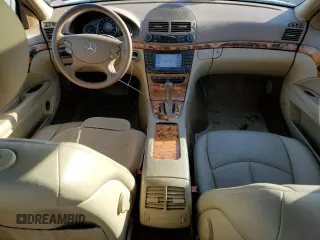 2007 Mercedes-Benz E-Class 3.5L with VIN WDBUF87X27X217079, listed as a Copart auction lot 44589955 with 212,452 mi miles and Salvage Title. Bid and sale history available at carsss.com. Image 8.
