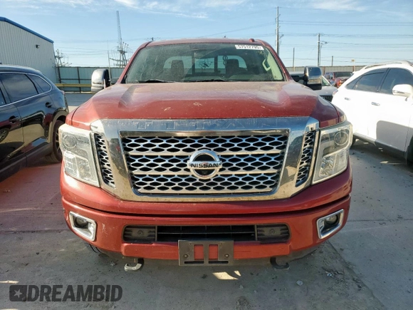 2016 Nissan Titan SV with VIN 1N6BA1F28GN505671, listed as a Copart auction lot 57512795 with 110,050 mi miles and Clean title. Bid and sale history available at DreamBid. Image 5.