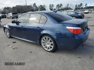2008 BMW 5 Series 550i with VIN WBANW53538CT54207, listed as a Copart auction lot 85542194 with 153,319 mi miles and Salvage Title. Bid and sale history available at carsss.com. Image 2.