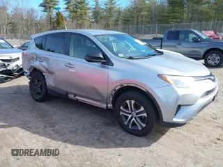 2018 Toyota RAV4 LE with VIN JTMBFREV8JJ224872, listed as a IAAI auction lot 41907962 with 104,605 mi miles and . Bid and sale history available at DreamBid. Image 1.