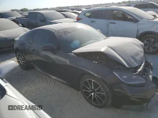 2022 Toyota GR86 with VIN JF1ZNBC18N8755386, listed as a Copart auction lot 71436424 with 20,423 mi miles and Salvage Title. Bid and sale history available at carsss.com. Image 4.