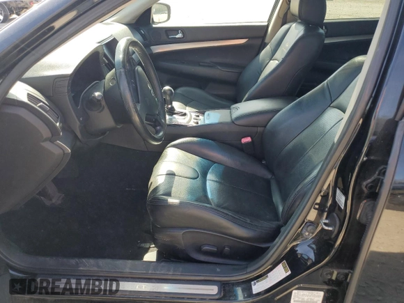 2011 Infiniti G25 Sedan x with VIN JN1DV6ARXBM654084, listed as a Copart auction lot 54392355 with Not Provided miles and Clean Title. Bid and sale history available at carsss.com. Image 7.