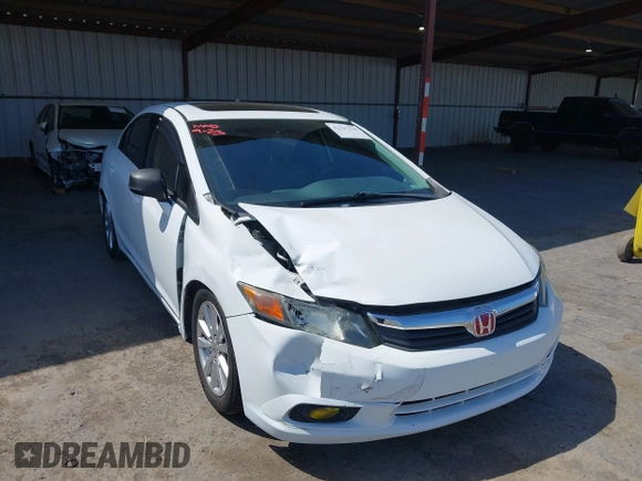 2012 Honda Civic EX-L with VIN 19XFB2F94CE381059, listed as a IAAI auction lot 42107538 with 156,056 mi miles and . Bid and sale history available at DreamBid. Image 6.