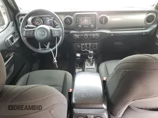 2018 Jeep Wrangler Unlimited Sport z VIN 1C4HJXDG1JW225039, wystawiony jako Copart lot #58772725 z przebiegiem 80 839 mil mil oraz Szkoda całkowita • Salvage title. Historia ofert i sprzedaży dostępna na DreamBid. Obrazek 8.