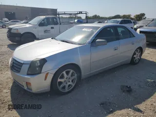 2003 Cadillac CTS with VIN 1G6DM57N330140135, listed as a Copart auction lot 75613554 with 193,149 mi miles and Salvage Title. Bid and sale history available at carsss.com. Image 1.