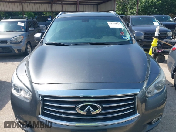 2015 Infiniti QX60 with VIN 5N1AL0MM6FC500885, listed as a IAAI auction lot 42348624 with 133,206 mi miles and . Bid and sale history available at DreamBid. Image 12.