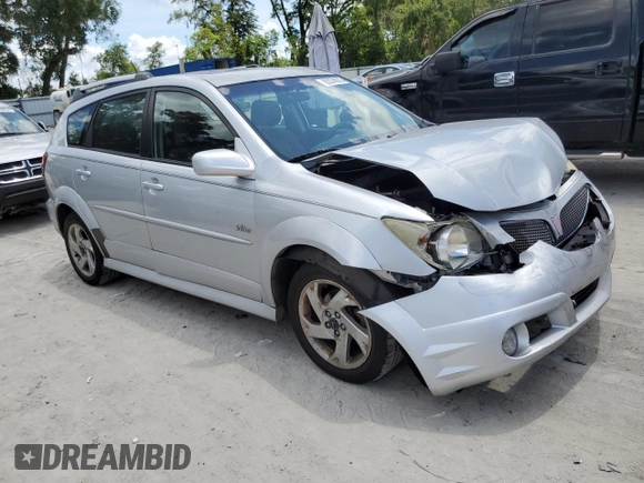 2006 Pontiac Vibe with VIN 5Y2SL65846Z449879, listed as a Copart auction lot 62374075 with 167,280 mi miles and Clean title. Bid and sale history available at DreamBid. Image 4.