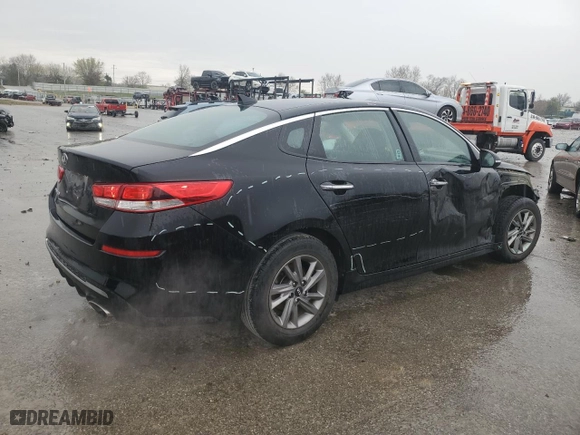2020 Kia Optima LX with VIN 5XXGT4L32LG426052, listed as a Copart auction lot 49451505 with 44,567 mi miles and Salvage Title. Bid and sale history available at carsss.com. Image 3.