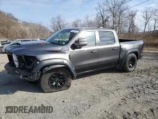 2022 Ram 1500 TRX with VIN 1C6SRFU94NN265242, listed as a Copart auction lot 49386555 with 20,580 mi miles and Salvage Title. Bid and sale history available at carsss.com. Image 1.