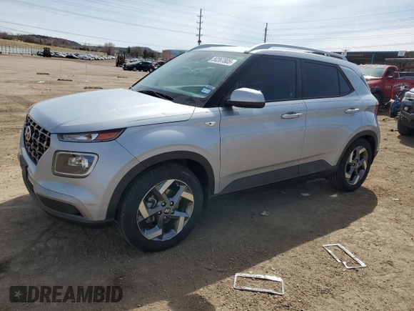 2021 Hyundai Venue SEL with VIN KMHRC8A32MU118762, listed as a Copart auction lot 50267805 with 59,200 mi miles and Clean Title. Bid and sale history available at DreamBid. Image 1.