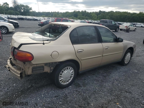 2002 Chevrolet Malibu with VIN 1G1ND52JX2M709228, listed as a Copart auction lot 68263124 with 134,768 mi miles and Salvage Title. Bid and sale history available at carsss.com. Image 3.