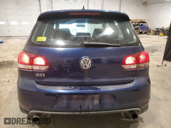 2012 Volkswagen GTI PZEV z VIN WVWED7AJ0CW239947, wystawiony jako Copart lot #42258295 z przebiegiem 136 735 mil mil oraz Szkoda całkowita • Salvage title. Historia ofert i sprzedaży dostępna na DreamBid. Obrazek 6.