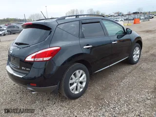 2011 Nissan Murano SV with VIN JN8AZ1MWXBW185399, listed as a IAAI auction lot 42060072 with 170,587 mi miles. Bid and sale history available at carsss.com. Image 4.