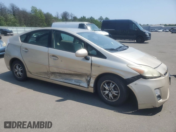 2011 Toyota Prius I with VIN JTDKN3DU4B1333551, listed as a Copart auction lot 60990605 with 142,414 mi miles and Clean title. Bid and sale history available at DreamBid. Image 4.
