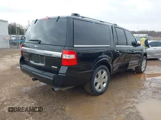 2015 Ford Expedition EL Platinum with VIN 1FMJK1LT3FEF36538, listed as a IAAI auction lot 41570859 with 136,543 mi miles. Bid and sale history available at carsss.com. Image 4.