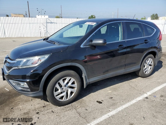2015 Honda CR-V EX with VIN 3CZRM3H50FG703593, listed as a Copart auction lot 52141565 with 67,702 mi miles and Salvage Title. Bid and sale history available at carsss.com. Image 1.