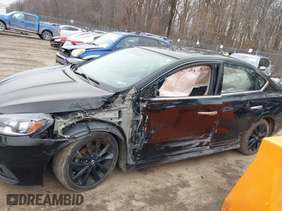 2018 Nissan Sentra S with VIN 3N1AB7APXJY236152, listed as a IAAI auction lot 41611189 with 160,652 mi miles and . Bid and sale history available at DreamBid. Image 6.