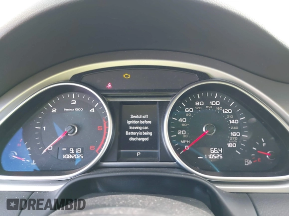 2015 Audi Q7 Premium Plus with VIN WA1LMAFE8FD029395, listed as a IAAI auction lot 41272971 with 110,525 mi miles and . Bid and sale history available at DreamBid. Image 7.