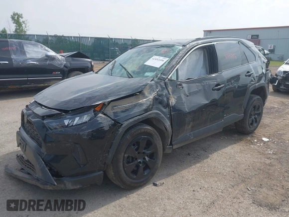2021 Toyota RAV4 LE with VIN 2T3F1RFV7MC244066, listed as a IAAI auction lot 42492496 with 40,153 mi miles and . Bid and sale history available at DreamBid. Image 17.