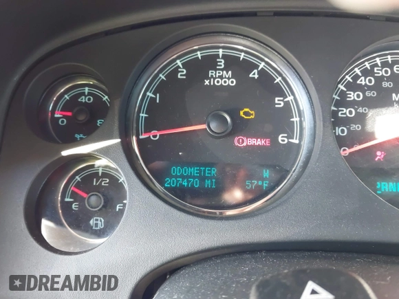 2012 GMC Yukon Denali with VIN 1GKS1EEF0CR256515, listed as a IAAI auction lot 41079993 with 207,470 mi miles. Bid and sale history available at carsss.com. Image 7.