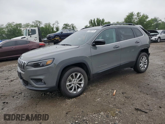 2022 Jeep Cherokee Latitude Lux with VIN 1C4PJMMX8ND511739, listed as a Copart auction lot 57050115 with 42,228 mi miles and Salvage title. Bid and sale history available at DreamBid. Image 1.