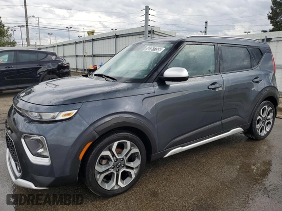 2020 Kia Soul X-Line with VIN KNDJ23AUXL7715946, listed as a Copart auction lot 50367755 with 92,694 mi miles and Clean Title. Bid and sale history available at carsss.com. Image 1.