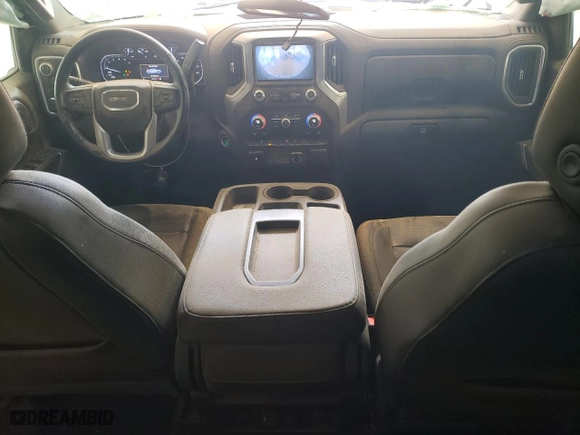 2019 GMC Sierra 1500 SLT with VIN 3GTU9DED0KG308438, listed as a Copart auction lot 48434035 with 166,724 mi miles and Salvage Title. Bid and sale history available at carsss.com. Image 8.