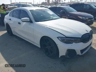 2019 BMW 3 Series 330i with VIN WBA5R1C59KAJ99746, listed as a IAAI auction lot 41566192 with 55,090 mi miles and . Bid and sale history available at DreamBid. Image 1.