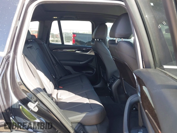 2021 BMW X3 sDrive30i with VIN 5UXTY3C09M9F84579, listed as a IAAI auction lot 41853738 with 56,809 mi miles and . Bid and sale history available at DreamBid. Image 8.