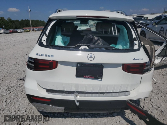 2024 Mercedes-Benz GLB 250 с VIN W1N4M4HB2RW344810, выставлен на аукционе Copart как лот 75337914 с пробегом 5 924 миль миль и Списание • Salvage title. История ставок и продаж доступна на DreamBid. Изображение 6.