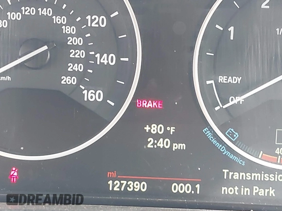 2014 BMW 3 Series 328d with VIN WBA3D3C50EK153111, listed as a IAAI auction lot 41980101 with 127,390 mi miles and . Bid and sale history available at carsss.com. Image 15.