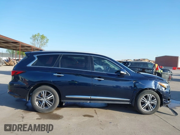 2020 Infiniti QX60 Pure with VIN 5N1DL0MN1LC506501, listed as a IAAI auction lot 41968177 with 53,128 mi miles and . Bid and sale history available at DreamBid. Image 13.