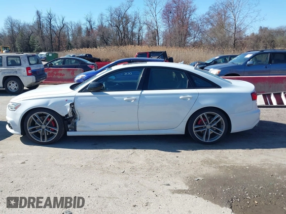 2017 Audi A6 Competition Prestige with VIN WAUF3AFC6HN012416, listed as a IAAI auction lot 41802953 with 117,207 mi miles. Bid and sale history available at carsss.com. Image 14.