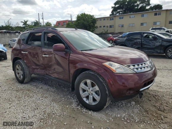 2007 Nissan Murano SL with VIN JN8AZ08T27W513948, listed as a Copart auction lot 75275684 with 173,850 mi miles and Salvage Title. Bid and sale history available at carsss.com. Image 4.