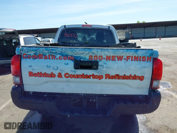 2021 Toyota Tacoma SR with VIN 3TYRX5GN6MT031018, listed as a IAAI auction lot 42276988 with Not provided miles and . Bid and sale history available at DreamBid. Image 17.