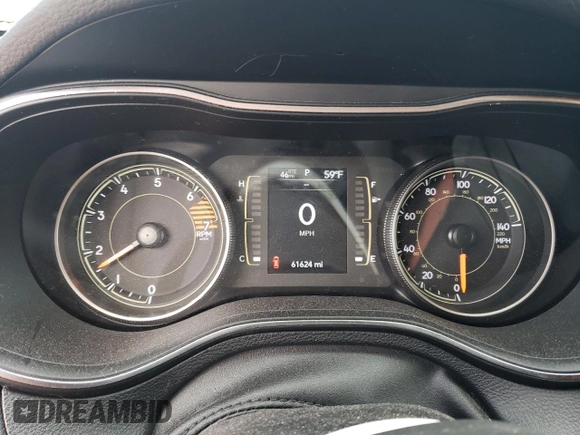 2020 Jeep Cherokee Latitude Plus with VIN 1C4PJMLB3LD603179, listed as a Copart auction lot 56113904 with 61,624 mi miles and Salvage title. Bid and sale history available at DreamBid. Image 9.